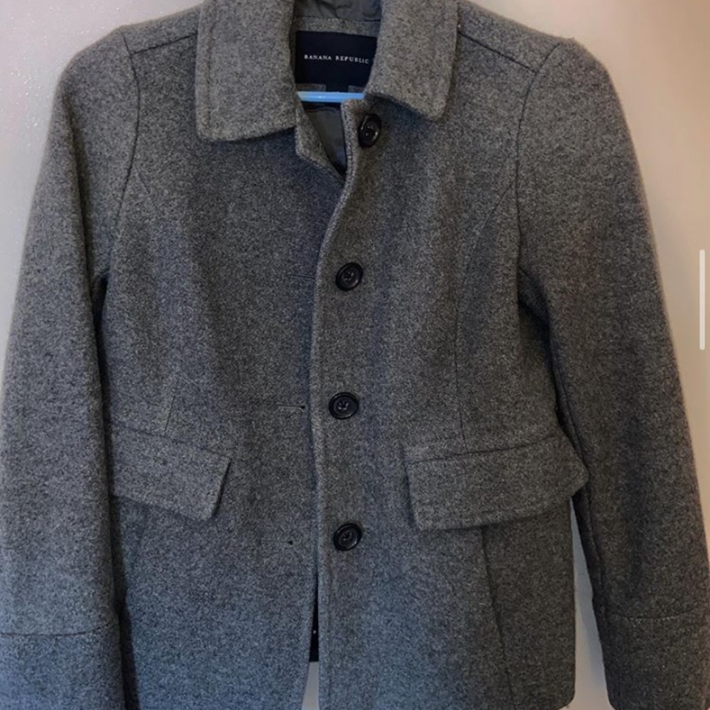 Banana republic pea Coat